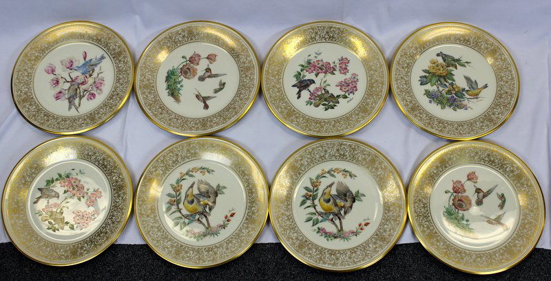 8 Lenox Plates Handpainted by Boehm (1 of 7)