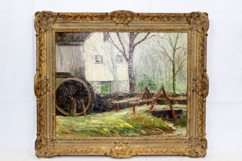 Robert Vonnoh "The Old Mill" (American 1858-1933) (1 of 7)