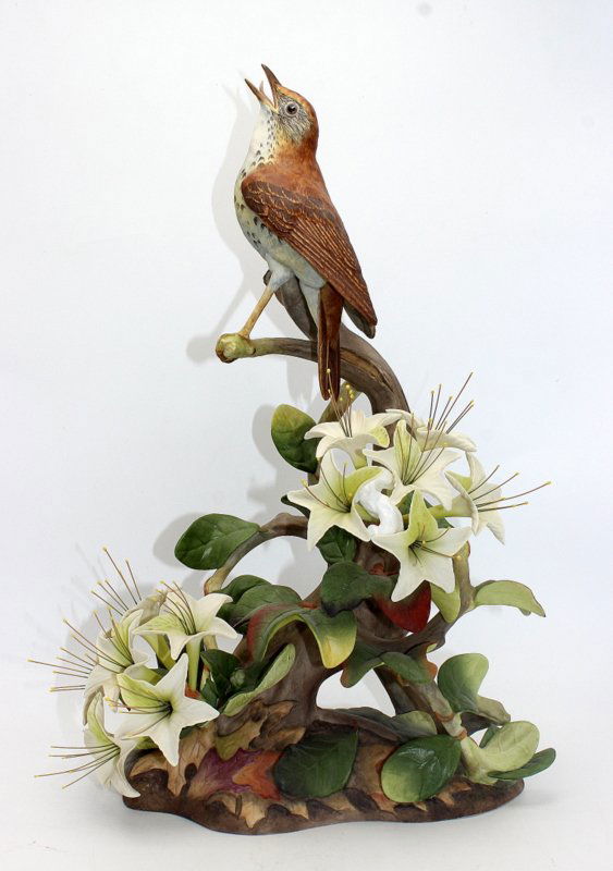 Boehm "Wood Thrushes" Porcelain Figure (1 of 5)