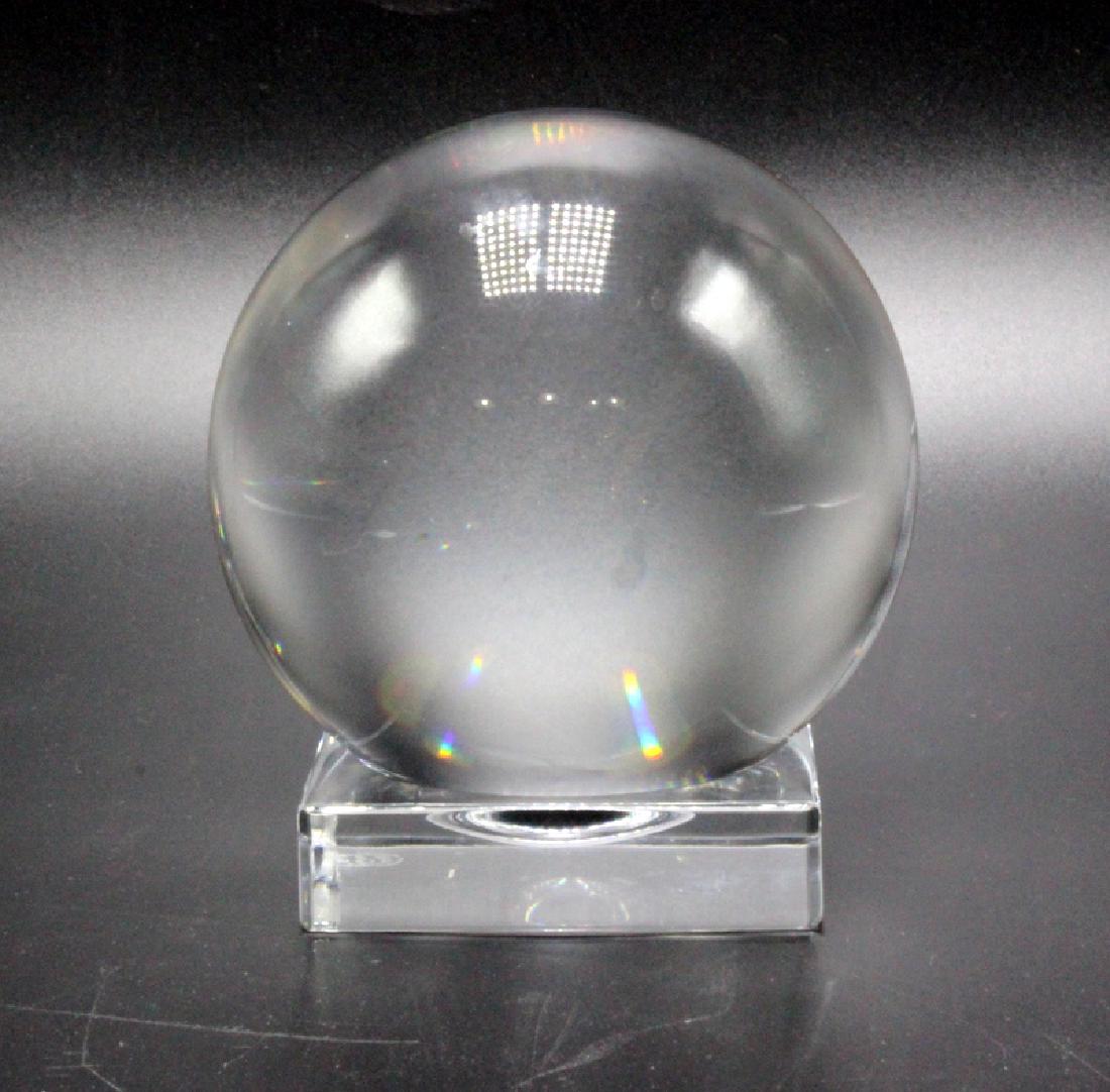 Baccarat Sirius Large Crystal Ball (1 of 4)