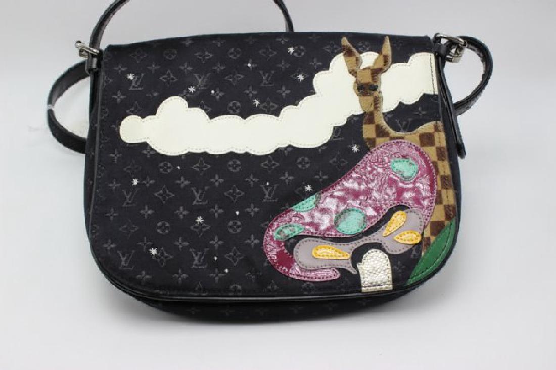 Louis Vuitton Monogram Patchwork Giraffe Saddle Bag (1 of 5)