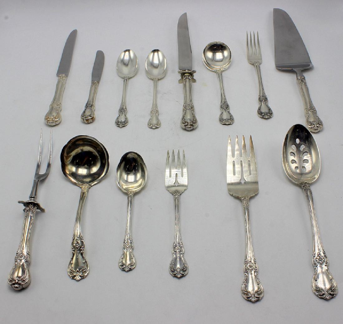 85 pc. Towle Sterling Silver "Old Master" Flatware Set (1 of 9)