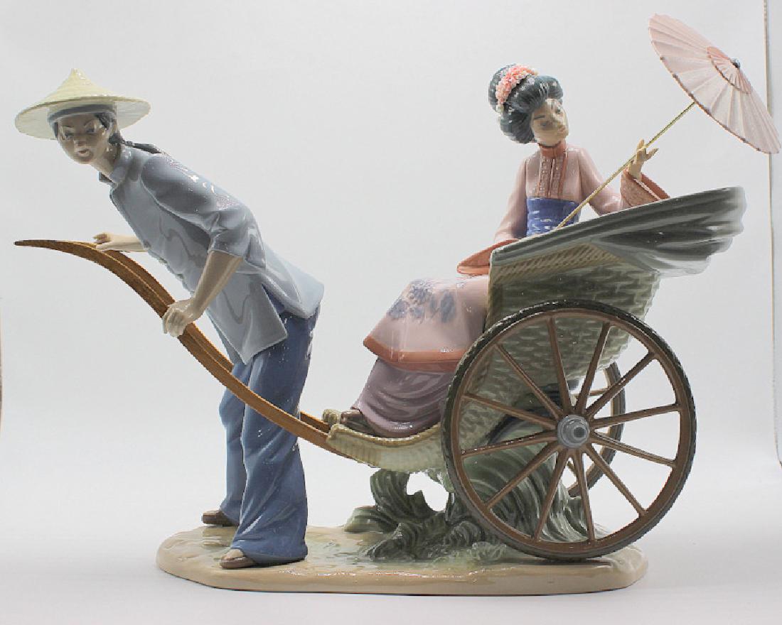 Lladro Figure "A RickshawRide" #1383 (1 of 3)