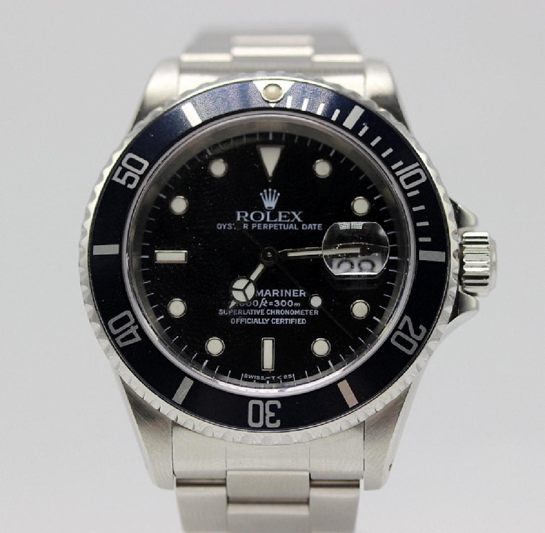 Rolex Submariner Stainless Steel Mens Watch (1 of 5)
