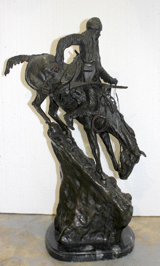Frederic Remington "The Mountain Man" Hand Cast Bronze (1 of 6)