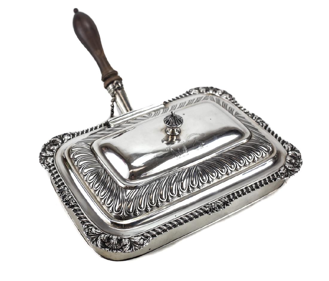Georgian Silver Toasted Cheese Server / Chafing Dish (1 of 6)