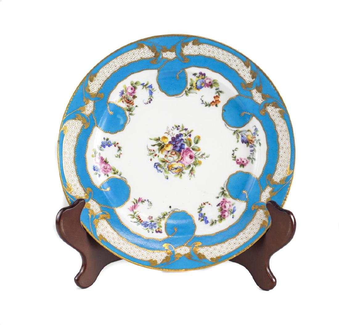 18th Century Sevres Porcelain Cabinet Plate (1 of 4)