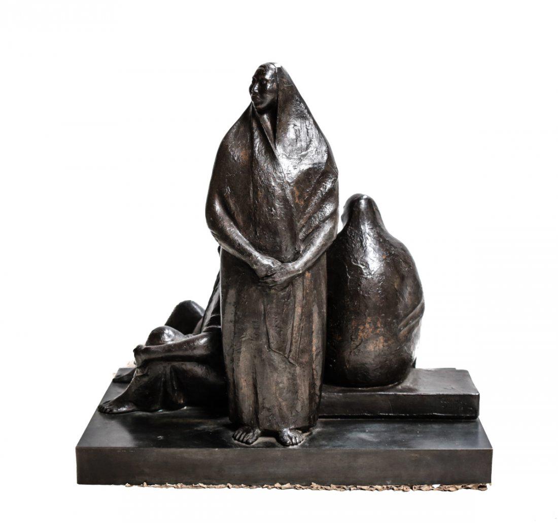 Armando Amaya (Mexican, 1935) Bronze Sculpture (1 of 6)