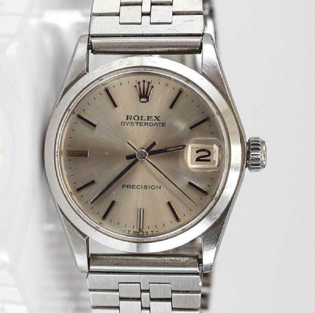 Rolex Stainless Steel Oysterdate Precision Watch (1 of 6)
