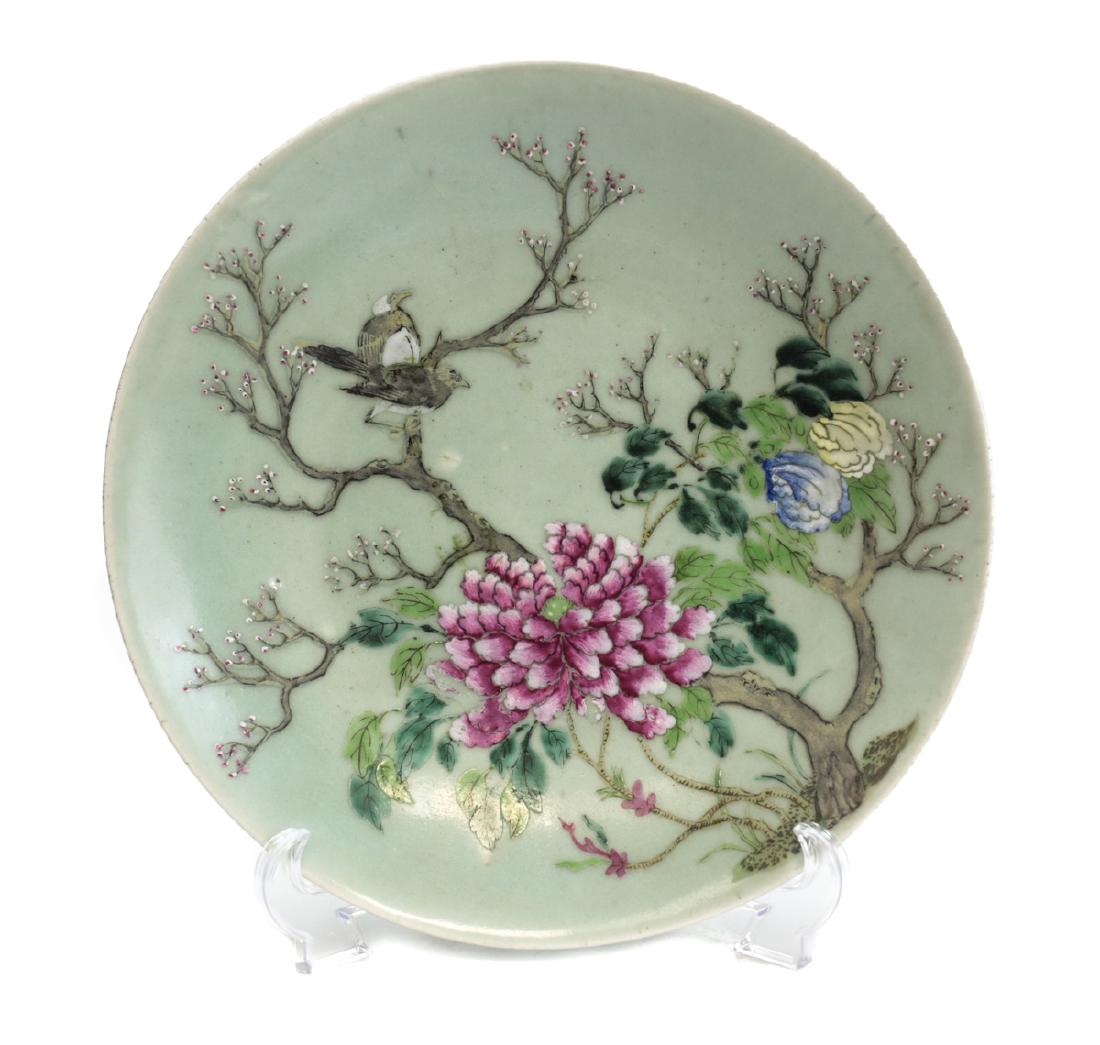 Chinese Ceramic Cabinet Plate (1 of 4)