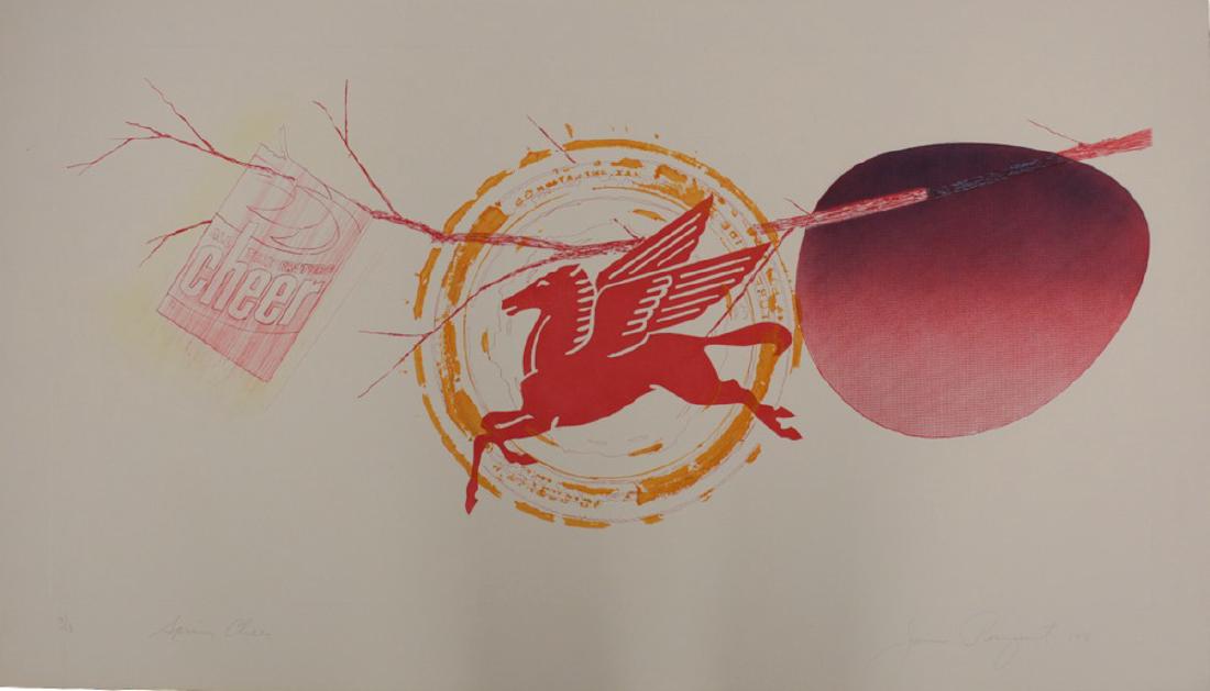James Rosenquist Print, Spring Cheer, 1st State (1 of 4)