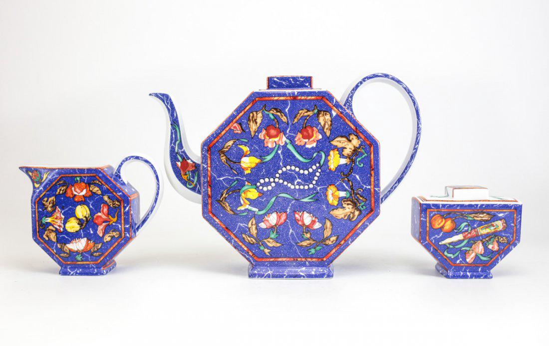 Hermes Marqueterie Partial Coffee Service (1 of 3)