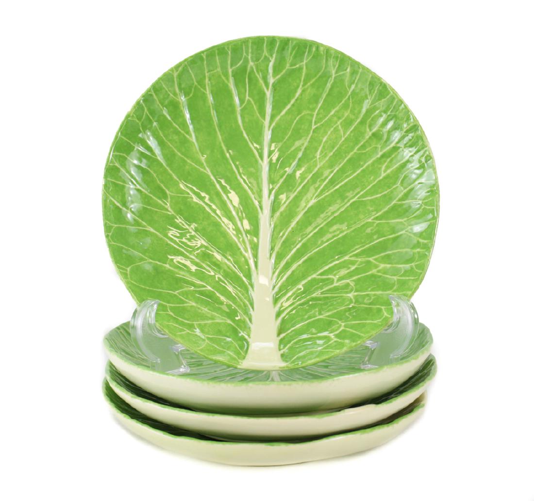 Four Dodie Thayer Lettuce Ware Salad Plates (1 of 4)