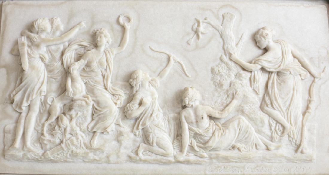 Classical Relief Plaque From Barbedienne Foundry (1 of 5)