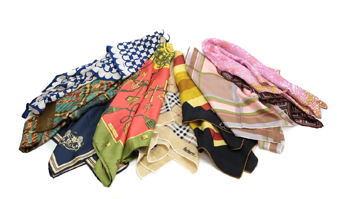 Designer Silk Scarves (1 of 2)
