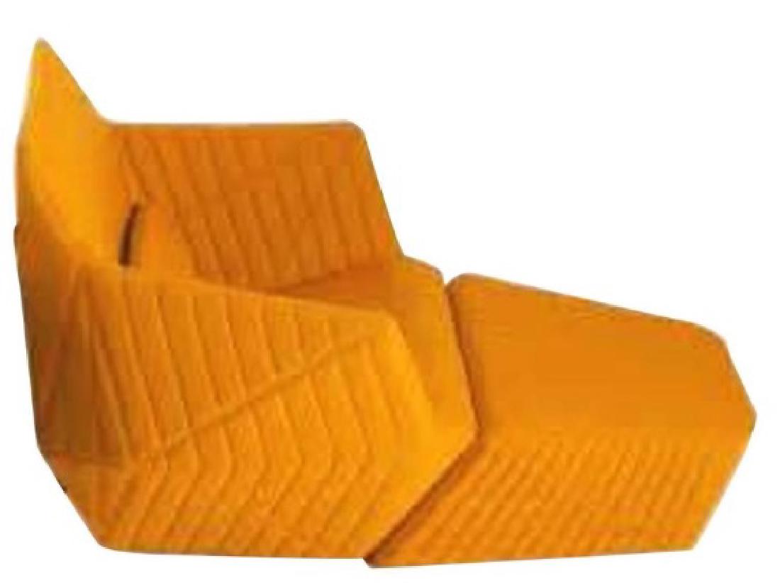 Ultra Modern Ligne Roset Facett Swivel Armchair and (1 of 8)