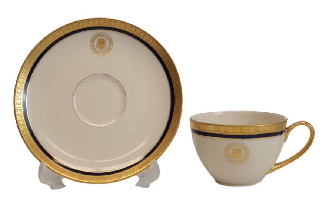 Presidential China From Air Force One, Charlton Heston (1 of 5)