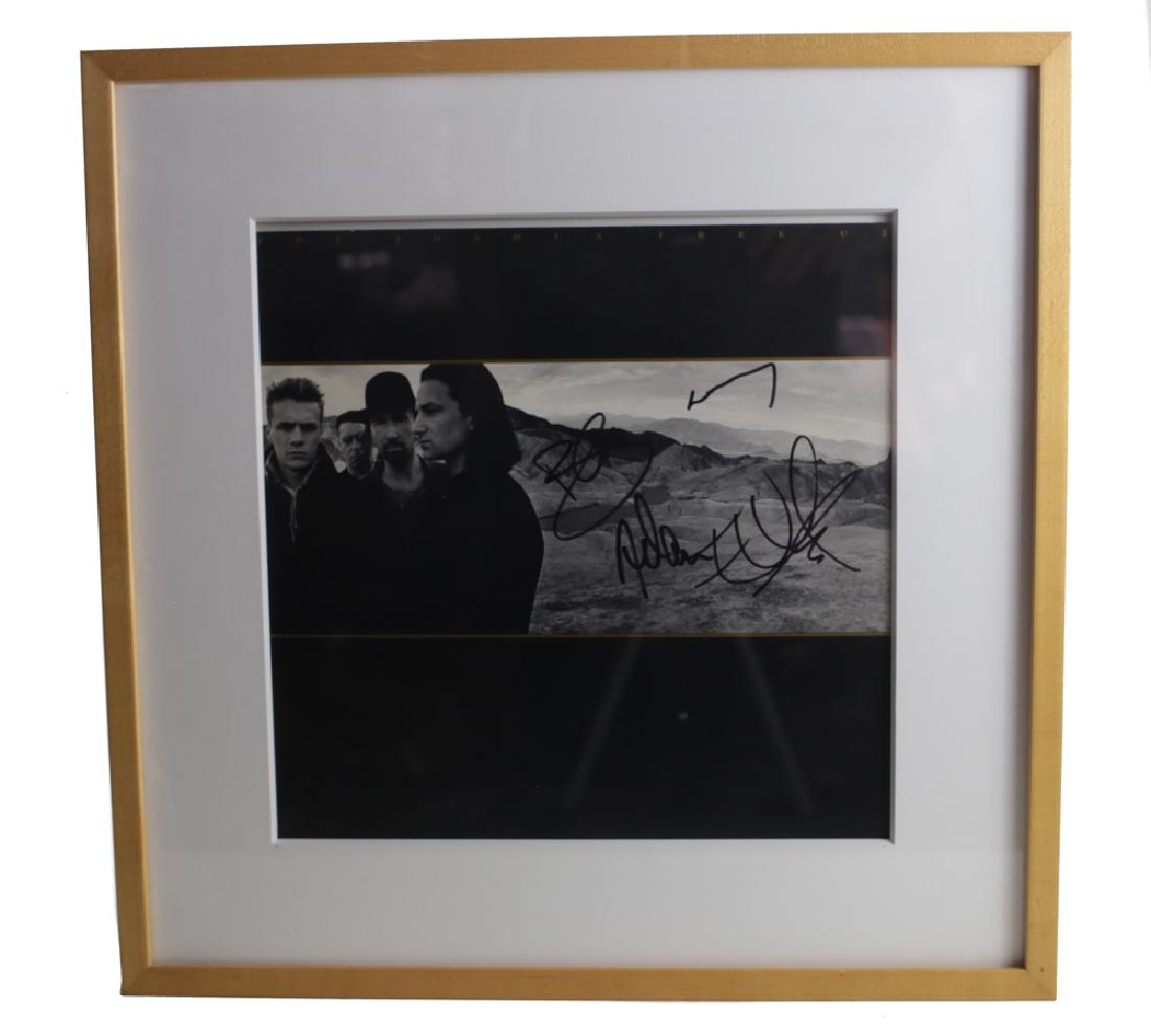U2 "The Joshua Tree" Album Signed (1 of 3)