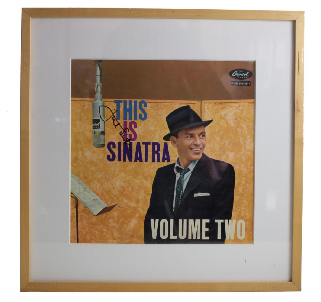 Frank Sinatra "This Is Sinatra" Vol 2 Album Signed (1 of 4)