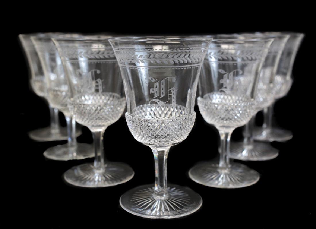 Edinburgh Cut Glass Water Goblets (1 of 3)
