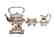 Gorham Sterling Silver Tea & Coffee Service - 3