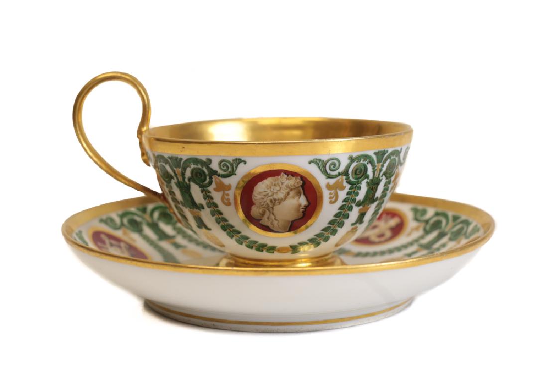 Manufacture de Sevres Cup & Saucer (1 of 5)