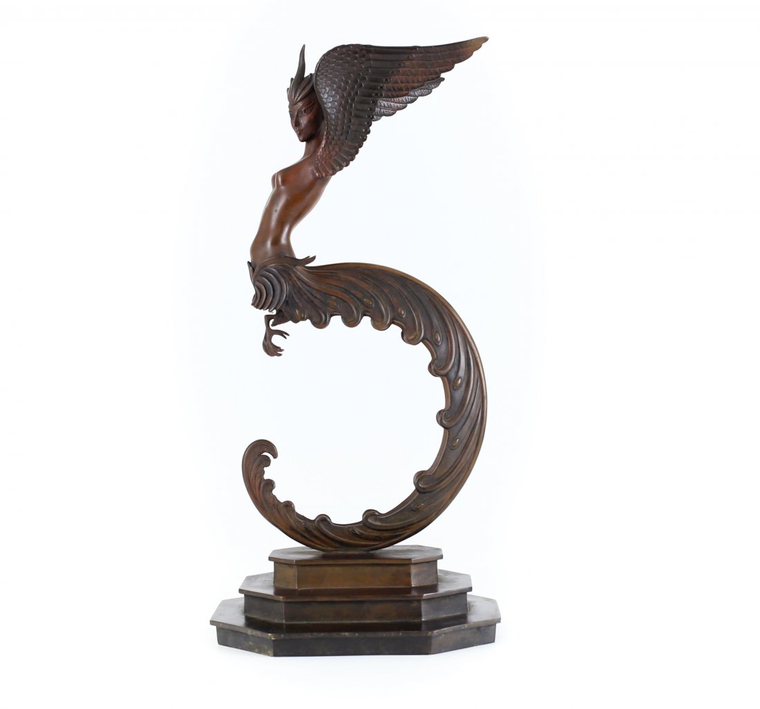 De Tirtoff, Erte Romain (1892-1990) Bronze Firebird Ltd (1 of 3)