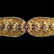 Vintage 18k Art Deco Yellow Gold Ruby Diamond Bracelet - 9