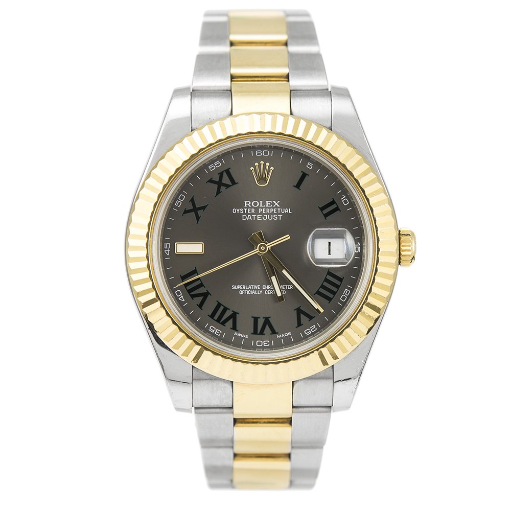 Rolex Oyster Perpetual Datejust II Two-Tone Watch (1 of 9)