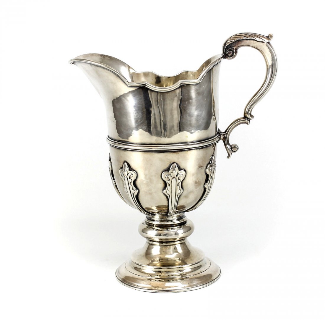 George II English Sterling Silver  Pitcher (1 of 2)