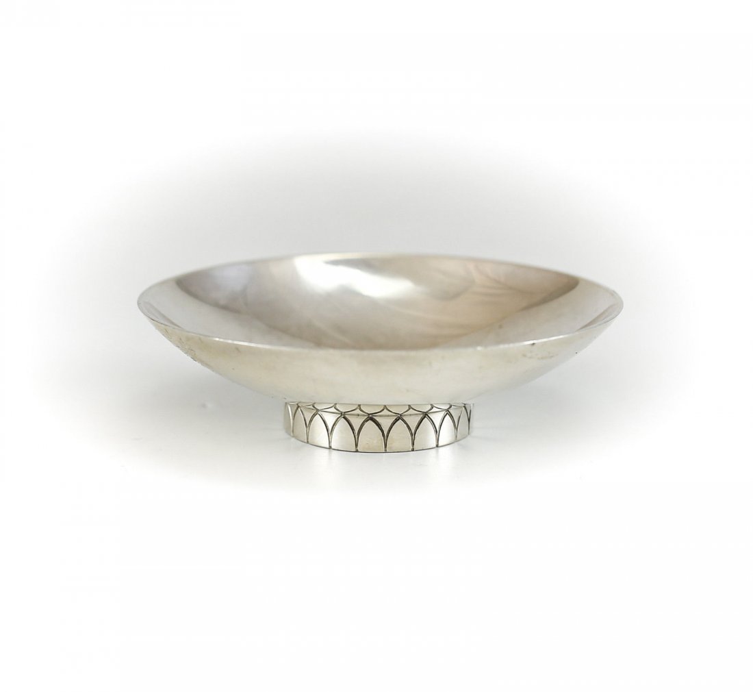 Georg Jensen Sterling Silver Open Salt Cellar (1 of 2)