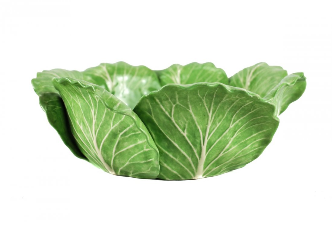Dodie Thayer Lettuce Ware Fruit Centerpiece Bowl (1 of 4)