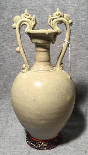 A Chinese Tang Dyansty Ceramic Dragon vase (1 of 4)