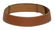 LADIES HERMES CONGNAC & GILT METAL LEATHER BELT - 3