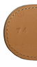 LADIES HERMES CONGNAC & GILT METAL LEATHER BELT - 5