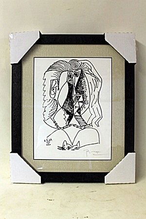 Untitled Lithograph By Pablo Picasso. (260E-EK) (1 of 2)