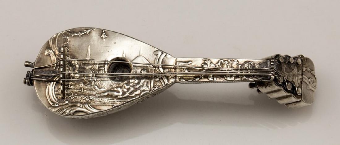 Dutch Silver Spice Container - Mandolin (1 of 3)