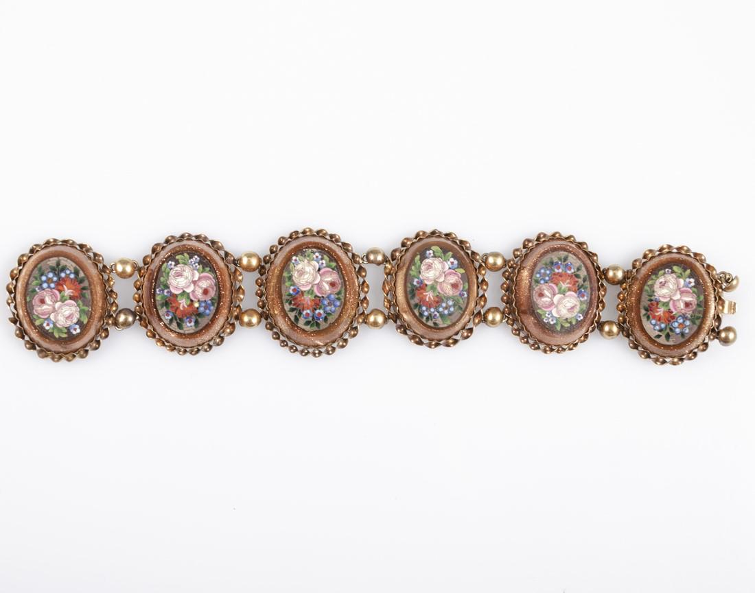 Gold Micro Mosaic Bracelet (1 of 3)