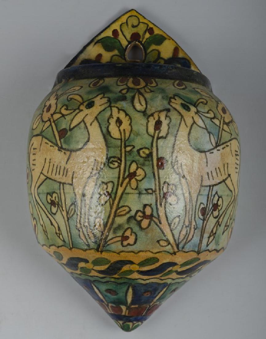 Armenian (Jerusalem) Ceramic Vase (1 of 9)