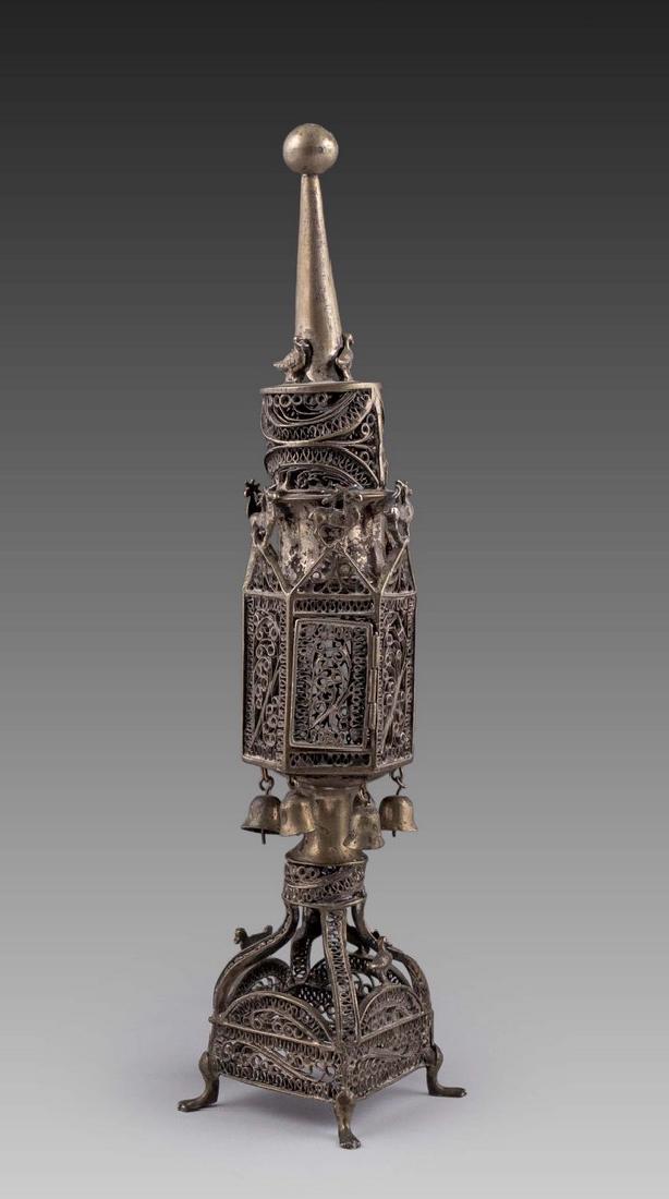 Silver Filigree Spice Tower (1 of 7)
