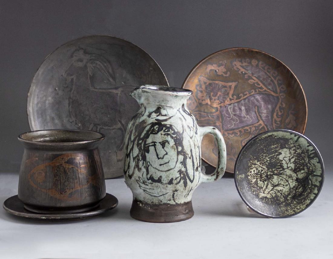 Glazed Earthware Item Lot, David & Hermina Boyd (1 of 10)