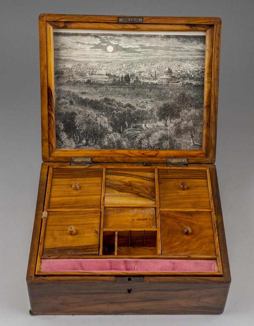 Jerusalem Olivewood Sewing Box (1 of 7)