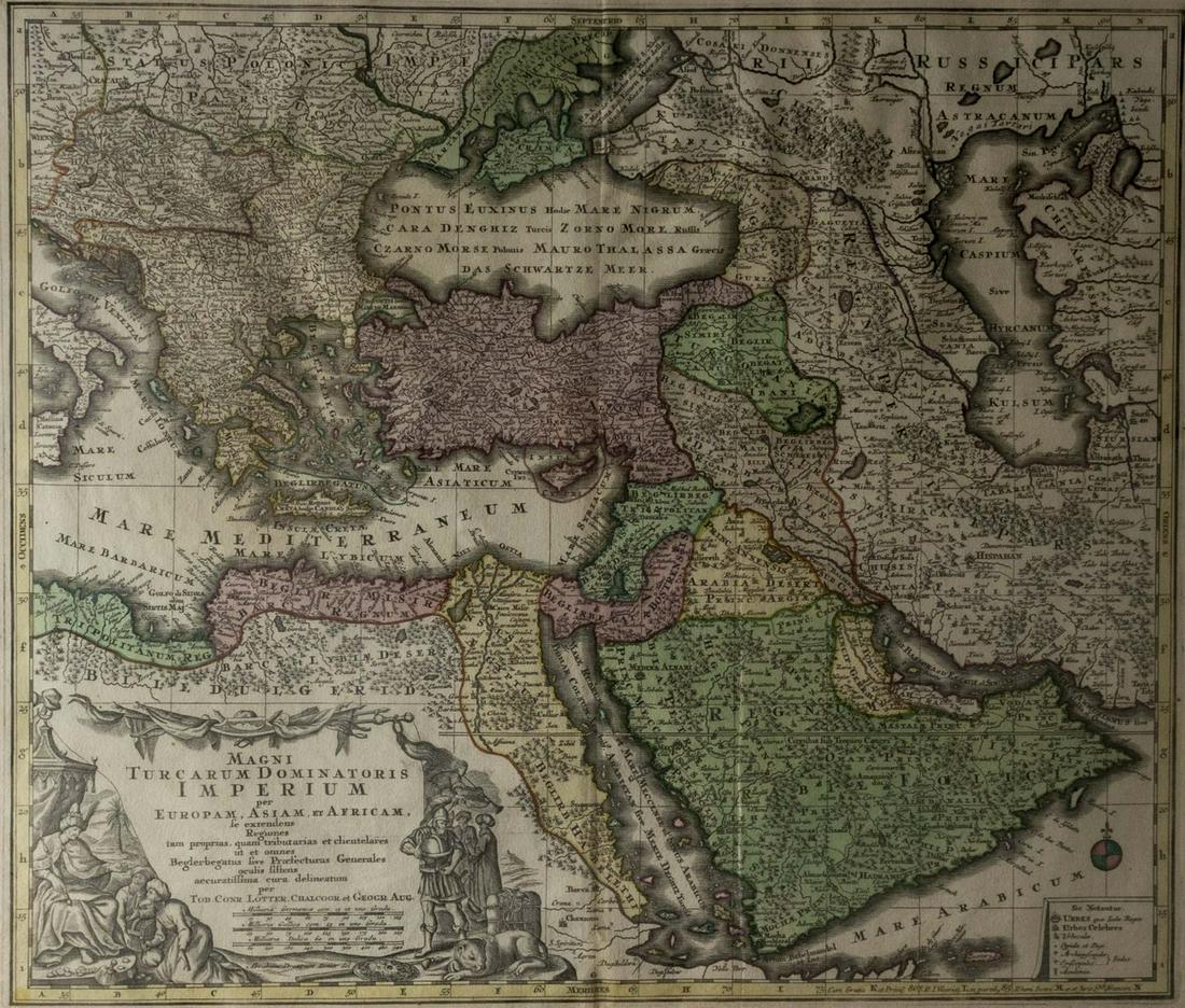 Maps of the Ottoman Empire, 17th-18th Century (1 of 3)