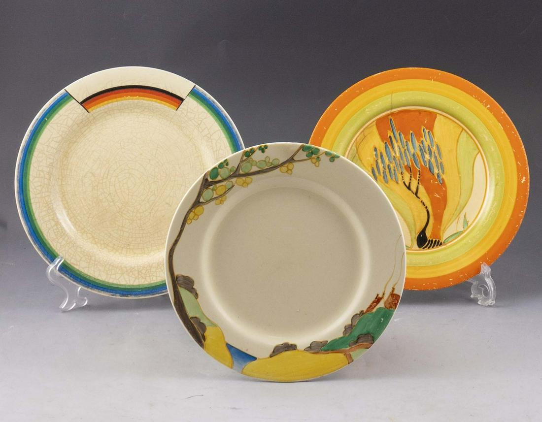 Lot of Ceramic Plates, Clarice Cliff (1 of 7)