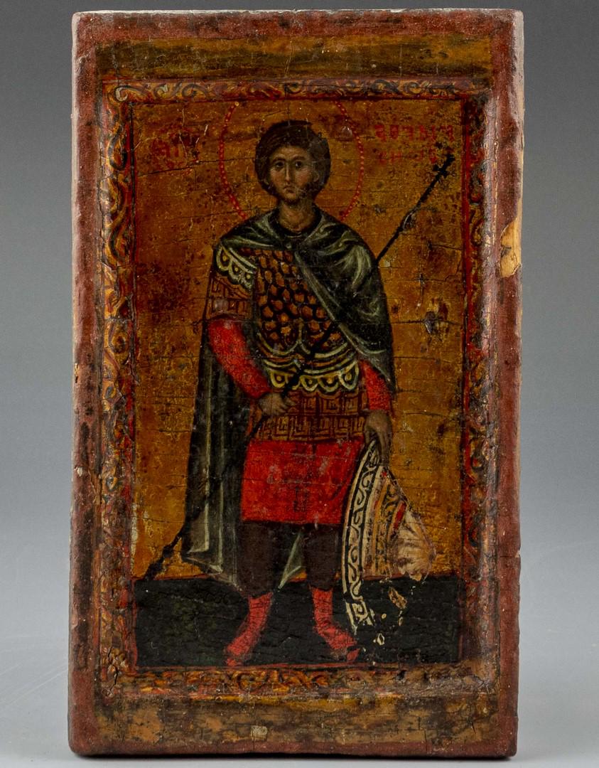 Antique Greek Orthodox Icon (1 of 2)