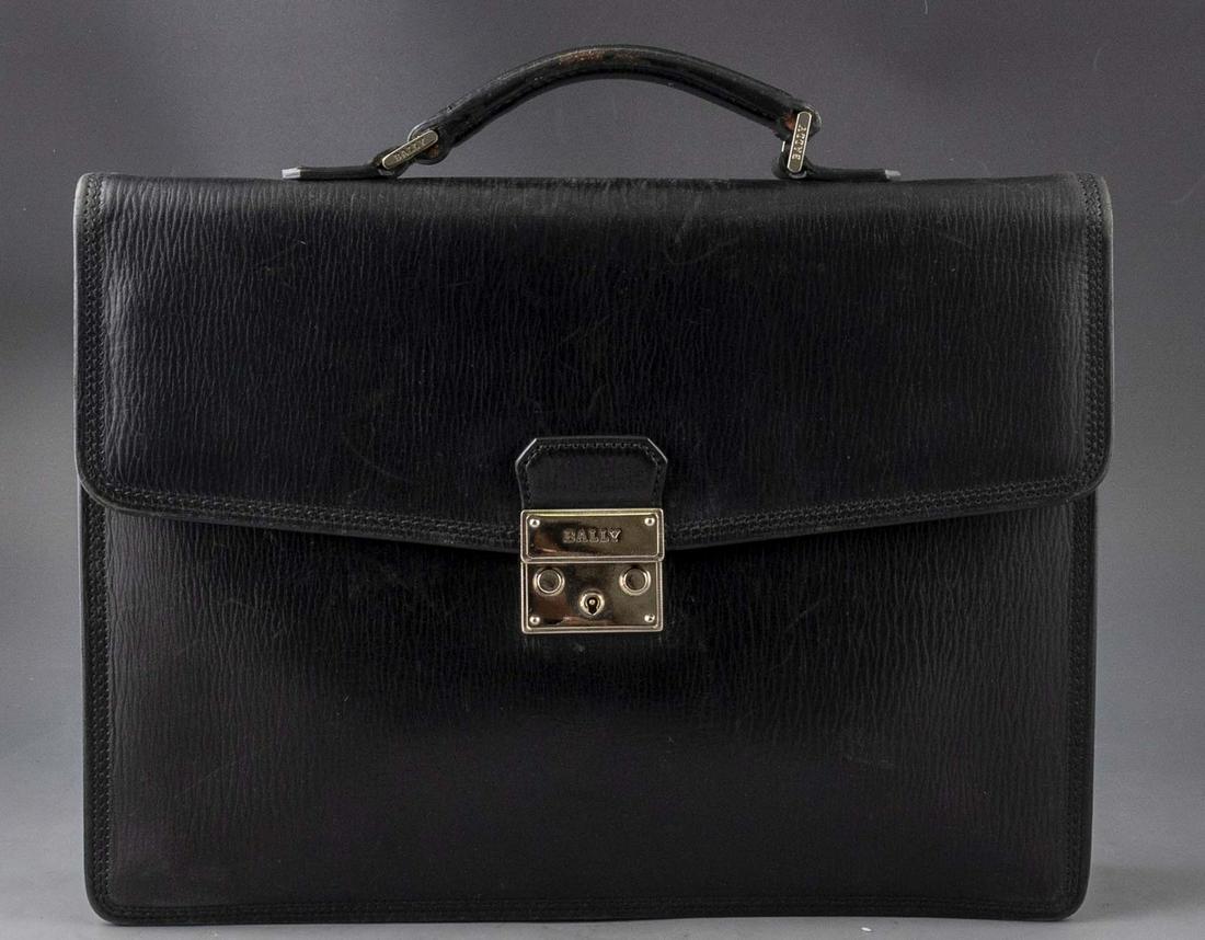 Men's Leather Briefcase, Bally (1 of 4)