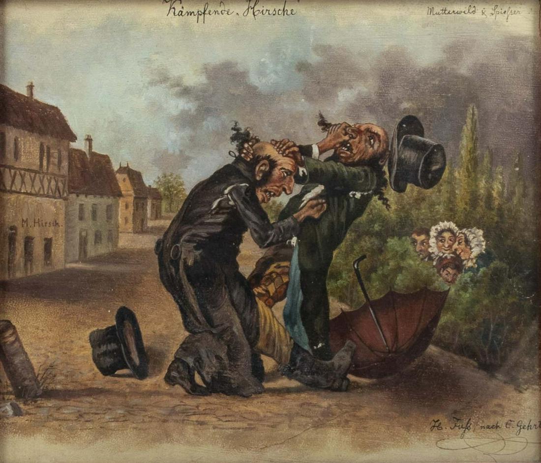 Antisemitic Painting (1 of 4)