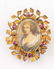 Gold and Ruby Brooch