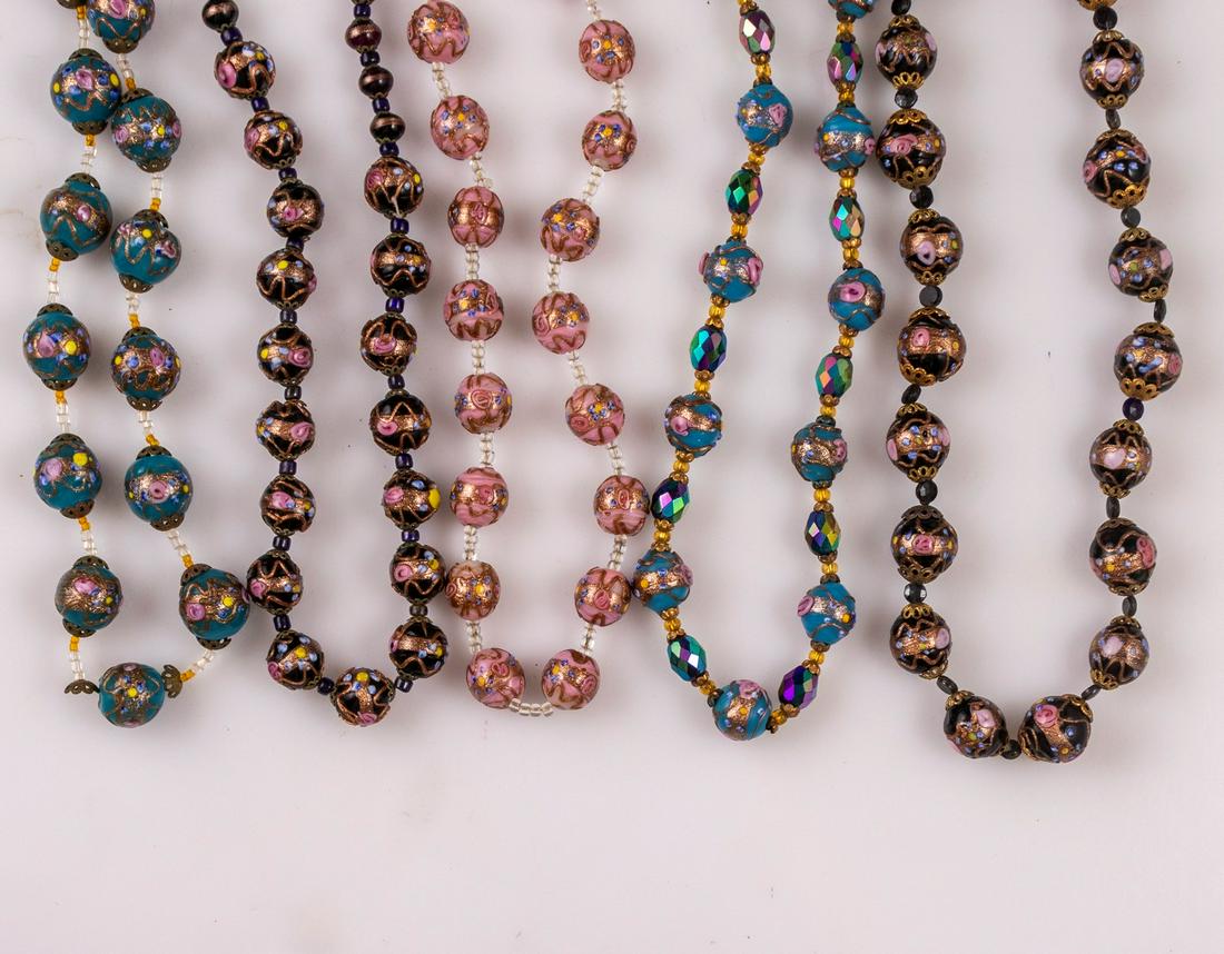Murano Glass Beads Necklaces (1 of 3)