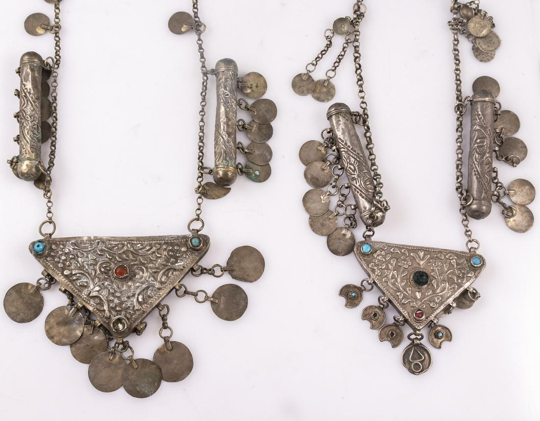 Two Necklaces with Islamic Amulet Cases â€“ Syria (1 of 4)